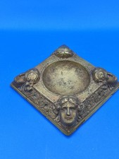 Antico Svuota Tasche Posacenere Porta Gioielli In Bronzo Liberty Art Nouveau