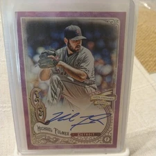 MICHAEL FULMER 2017 TOPPS GYPSY QUEEN #GQA-MF AUTO ON CARD Purple/150