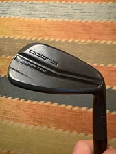 Cobra Forged Tec Men’s RH Iron Set 6 Clubs Stiff Steel Shafts Black