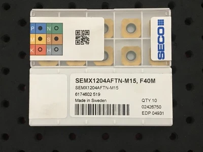 20 Stück Seco SEMX1204AFTN-M15 , F40M , 2 Karton! - Bild 1 von 2