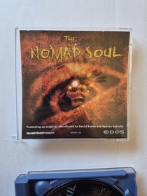The Nomad Soul Sega Dreamcast | PAL | CIB + Reg Card W/ Damaged Case &Extra Game