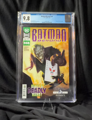 Batman Beyond #26 CGC 9.8 DC 2019 White Pages NM/MT Graded Homage Cover
