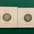 Lot of 2 Barber Dimes - 1913 & 1914 Ungraded