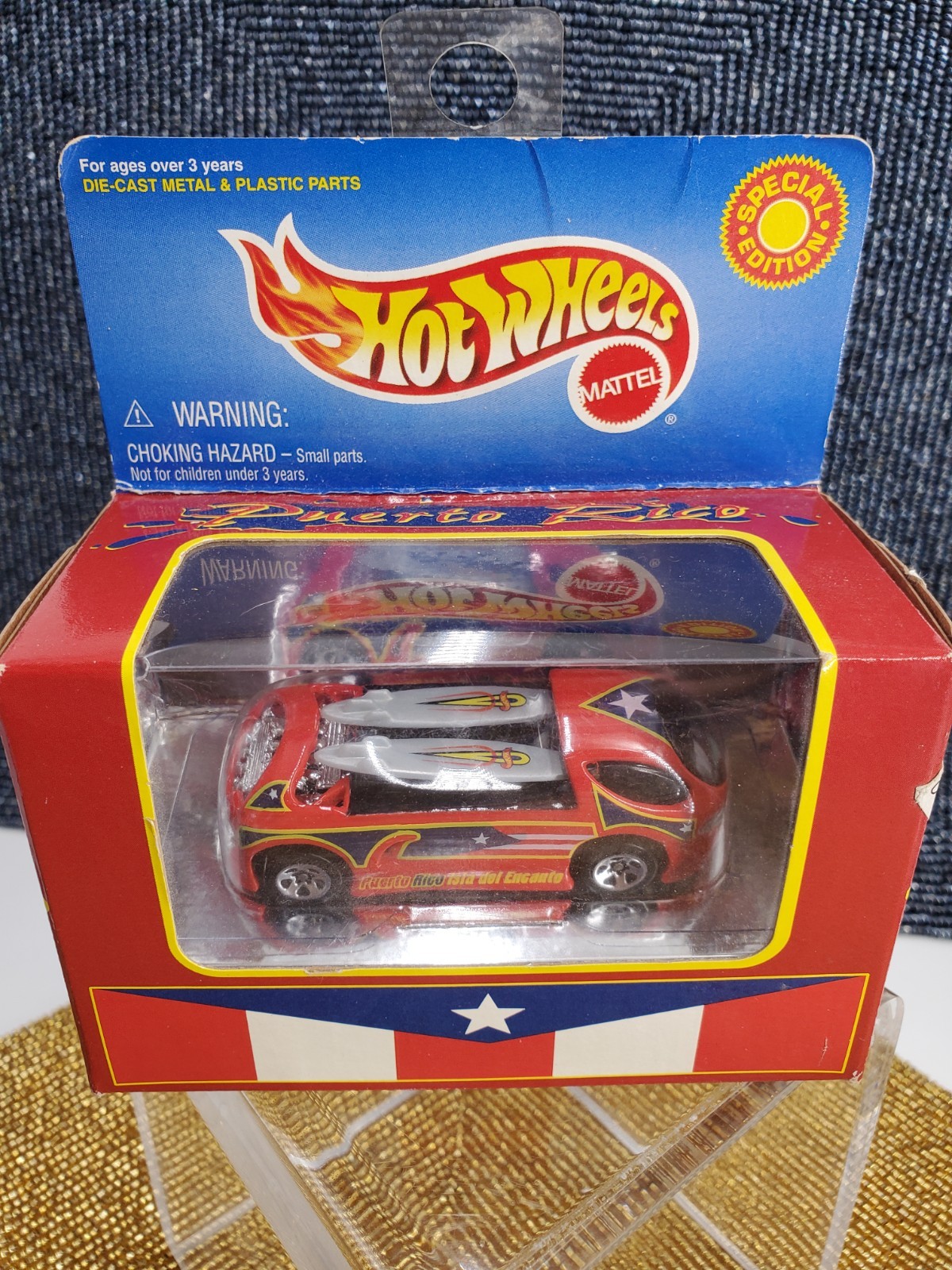2000 Hot Wheels *PUERTO RICO* Special Edition DEORA II *NIB* (C39)