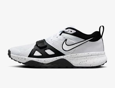 Nike Air Zoom Diamond Elite Turf Baseball Shoes White Black Men Sizes DZ0503-104 Nike Air Zoom Diamond Elite Turf Baseball Shoes Men main image 2