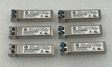  LOT 6 PCS HP JD094B X130 10G SFP LC LR Transceiver FTLX1471D3BCL-HZ