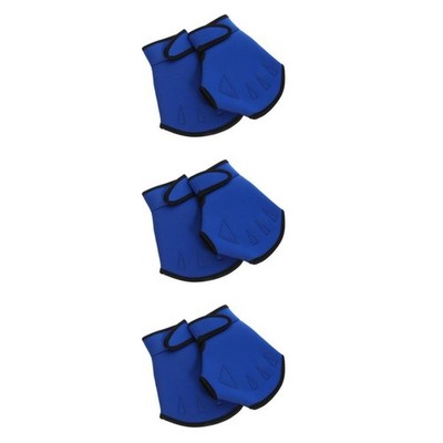 3 Pairs Finger Paddles Schwimmen Schwimmzubehör Schwimmausrüstung