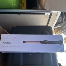 Lanvier Automatic Rotating Curling Iron Black Pink