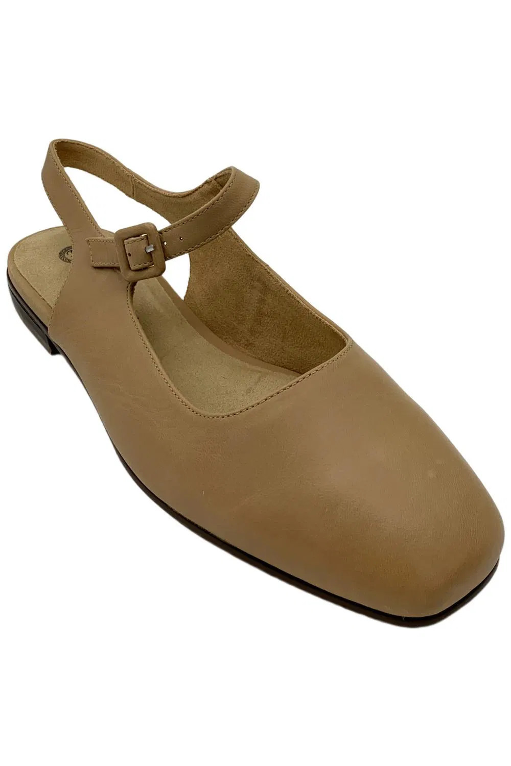 Bella Vita Womens Andie Slingback Square Toe Leather Ballet Flats 9790₽