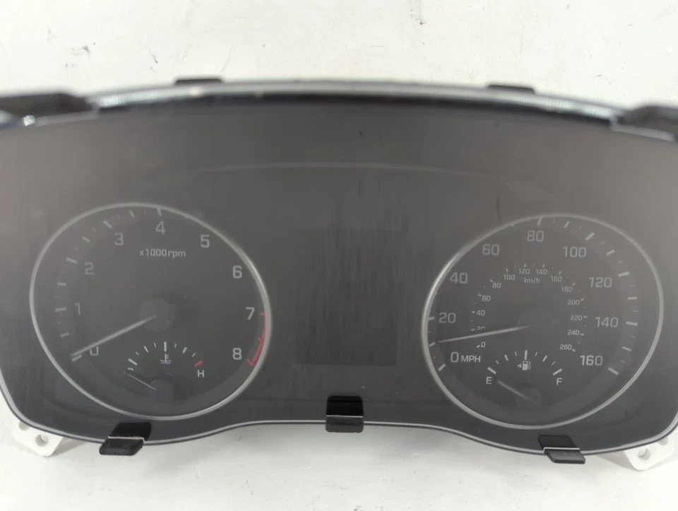Cuadro de instrumentos velocímetro Hyundai Elantra 2017-2018 indicadores XVCLF Foto 4 de 4