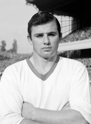 Jimmy Nicholson of Manchester United before Football League Divisi- Old Photo