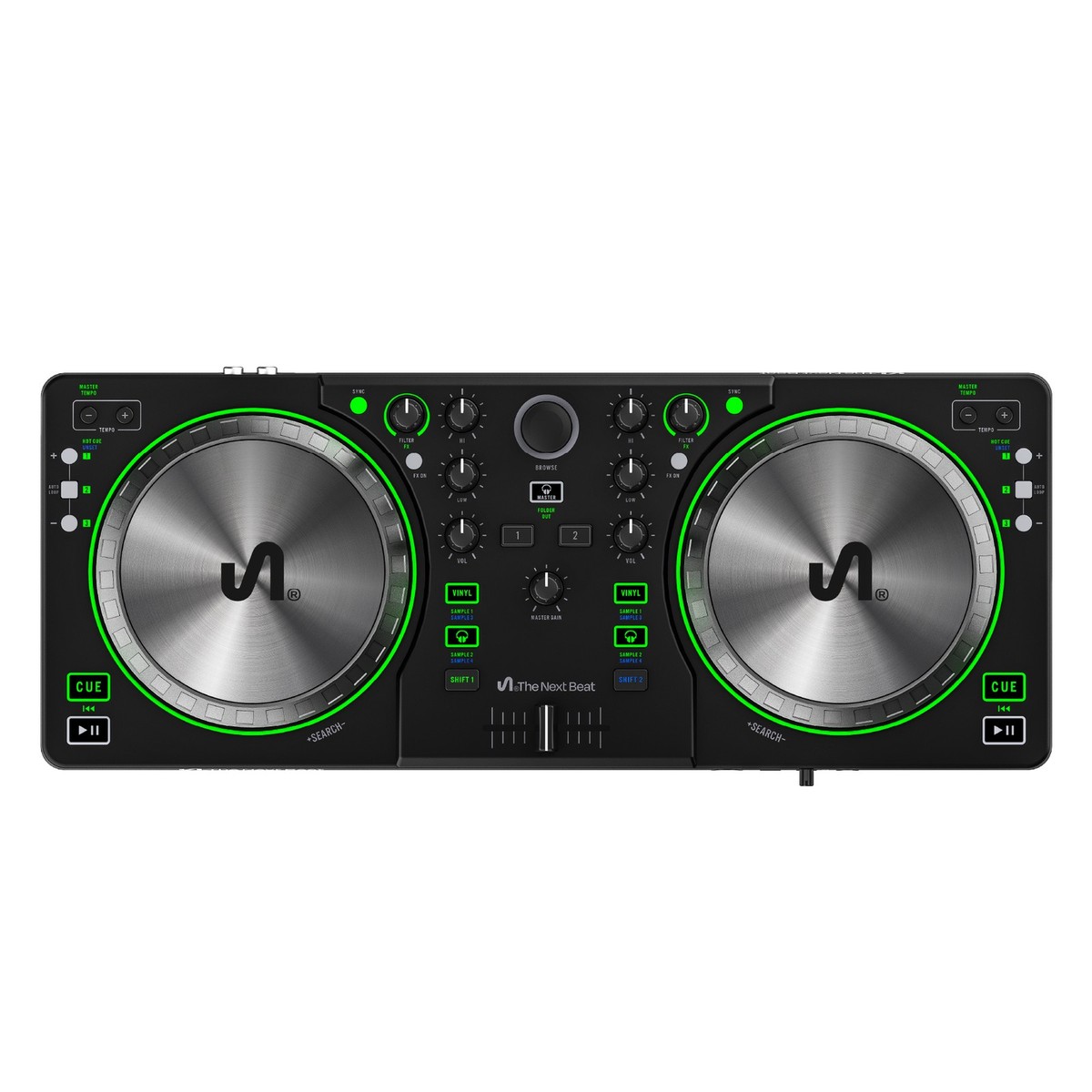The Next Beat by Tiesto DJ Controller, DJ Control Deck with Audio