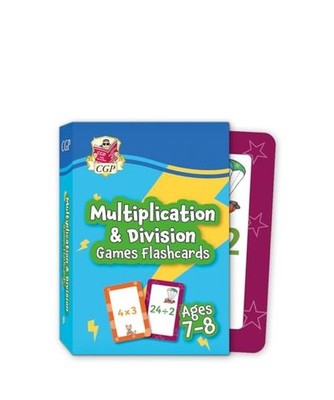 Multiplication & Division Games Flashcards for Ages 7-8 [Year 3], Cgp Books