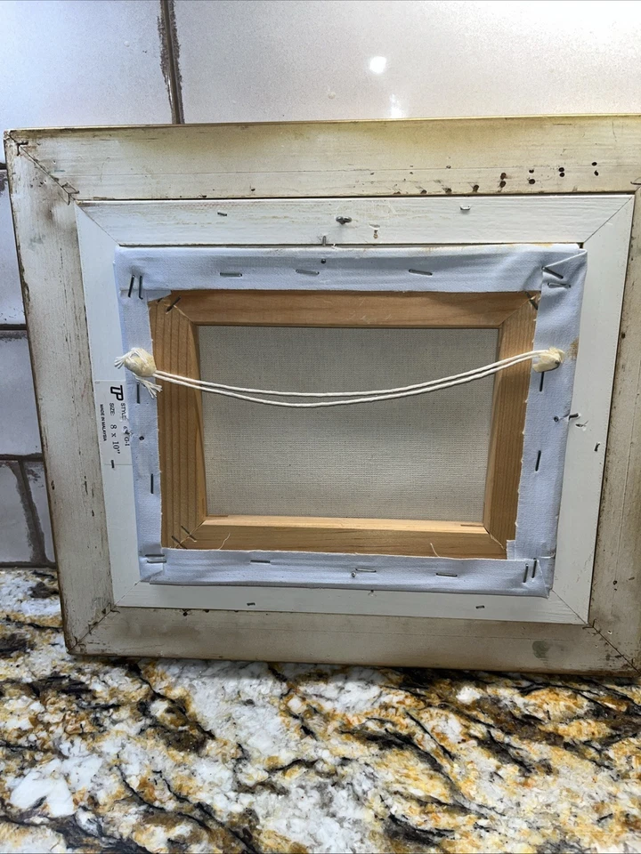 Signed Vintage Oil On Canvas Depicting Music And violin - Image 3 of 3