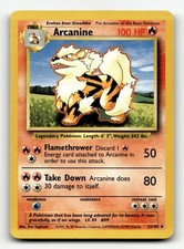 Arcanine Growlithe Pok mon Cards Holo/Reverse holo EX V Rare Choose Your Card 