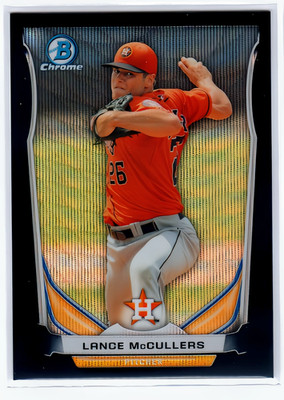 2014 Bowman Chrome Black Wave Refractor #CTP36 Lance McCullers