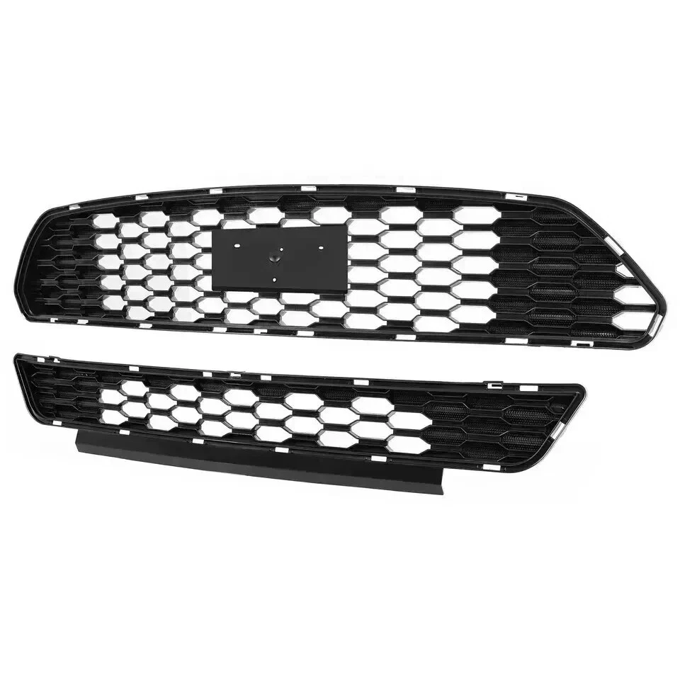 Kit de montaje de cubierta de parachoques delantero fascia y rejilla para Ford Mustang 2015-2017 Foto 4 de 4