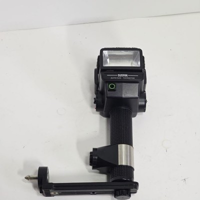 Sunpak Auto 522 Thyristor Electronic Camera Flash Untested 
