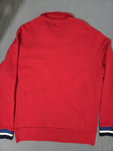 polo ralph lauren jacket mens XL softshell fleece red 2 pocket - Picture 10 of 13