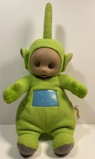 Teletubbies Dipsy 1998 Hasbro Playskool Teletubbies Plush 13  Green Doll GUC VTG