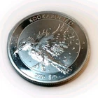 Zombucks World Kookaburied Silver Round, 1oz Fine Silver,  BU
