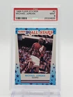 MICHAEL JORDAN 1989-90 FLEER ALL-STARS STICKER #3 CHICAGO BULLS PSA 9 Q3789