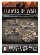 Flames of War: Italian Semovente 90 Battery (Mid-War)