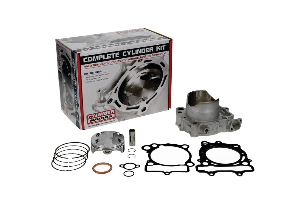 SUZUKI 250 RM-Z 19/26 Kit cylindre piston joints CYLINDER WORKS haute compressio - Photo 1/1