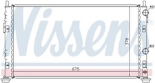 RADIATOR, ENGINE COOLING FOR CHRYSLER NISSENS 61003