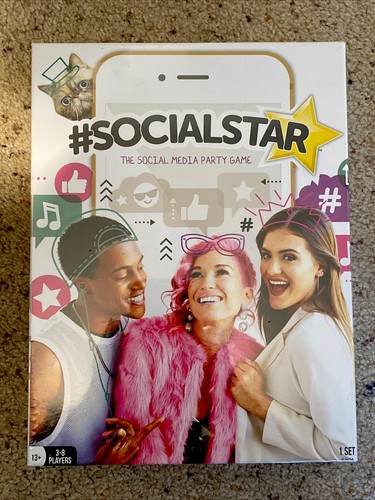 Social Star Game Social Media Party Game Nuevo Juego Nunca Abierto - Imagen 1 de 2