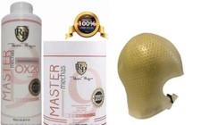 1 Powder Master Mechas 1 OX 20 volumes Robson Peluquero CAP RP MICRO STRONG