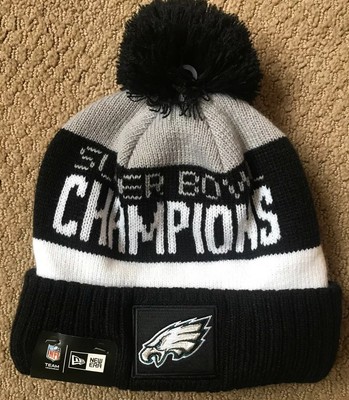 eagles knit hat new era