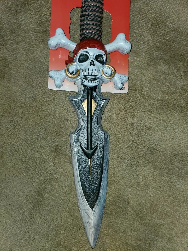 Daga Amscan Deluxe - Accesorio Disfraz Pirata Foto 3 de 4