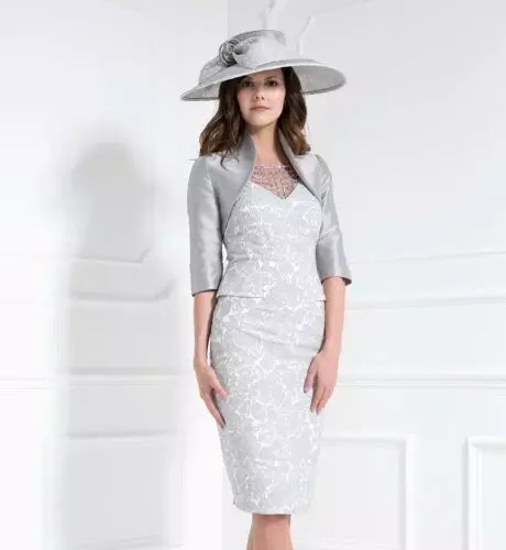 Silver bolero jacket cheap for evening dresses