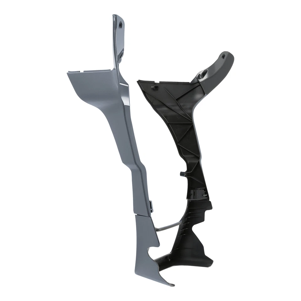 Cubierta de alerón de barbilla de carenado lateral apta para Harley Road Glide 2017-2024 Gunship gris Foto 4 de 4