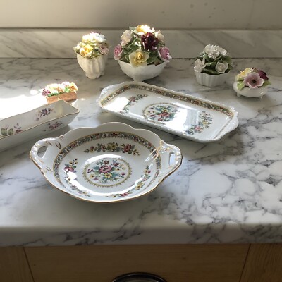 Vintage Auswahl Bone China Coalport Rosen & Geschirr