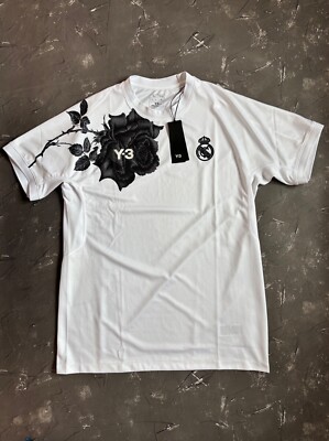 正規品　Y-3 REAL MADRID PRE-MATCHJERSEY Y-3 Men's x Real Madrid Pre-Match Jersey in White Y-3