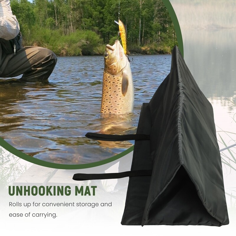 Fishing Unhooking Pad Foldable Carp Fishing Mat Landing Mat Fishing