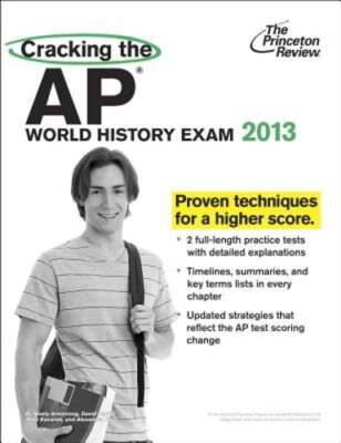 Cracking the AP World History Exam by Princeton Review: Used ...