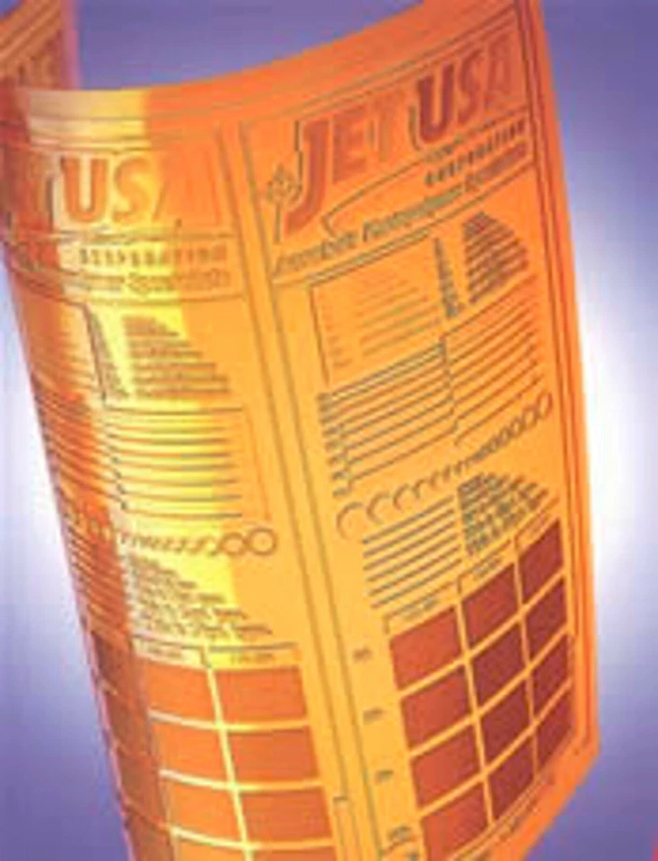 Jet Pattern Series Photopolymer Plates: LSL-55-FL - A5 Size / 5.8" x 8.3"  CLAY - Image 4 of 4