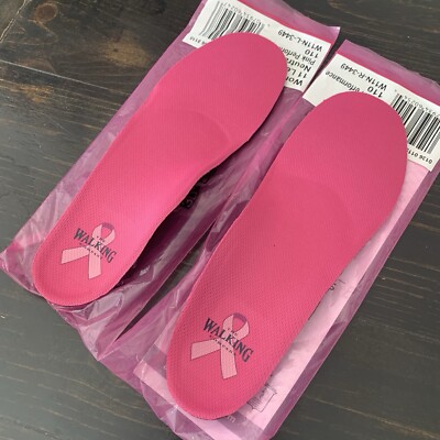 Abeo 3 Dimensional Pink Performance 110 Orthotic Inserts, Women s Size 11, Pair 