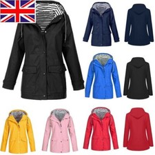 Women Windproof Jacket Ladies Wind Coat Hooded Rain Forest Coat Ski Outdoor Size