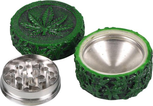 Grinder Polistirolo 2teilig/3 Modelli/Interno Metallo/Setaccio /Ø 50mm/ - Picture 3 of 7