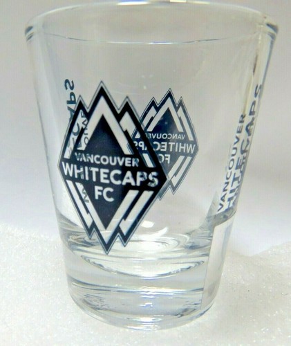 Vancouver WhiteCaps Soccer Team Shot Glass FC Collectible - Picture 2 of 5