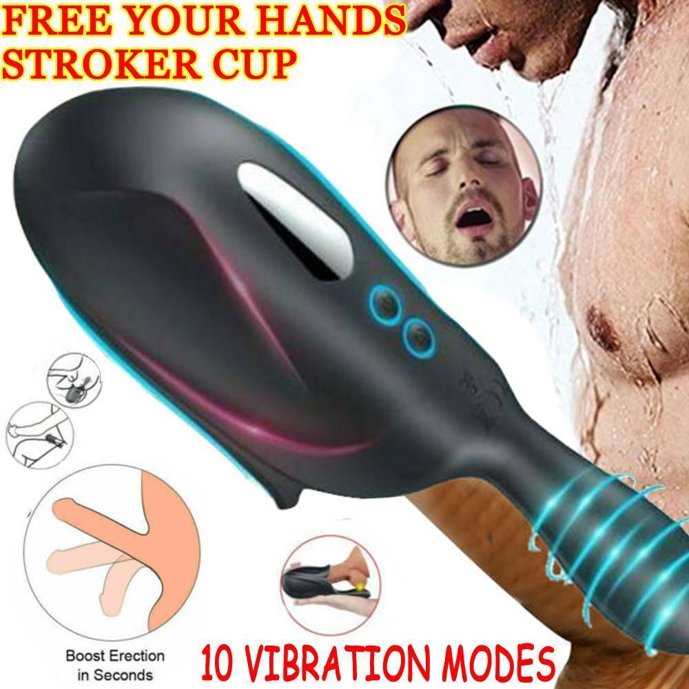 Male Automatic Training Masturbator Electric Pump Sex Toys For Men 