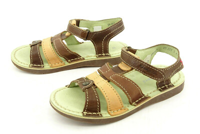 Kickers Woop Schuhe Jungen Kinder Sandalen Sommerschuhe Leder Gr. 31