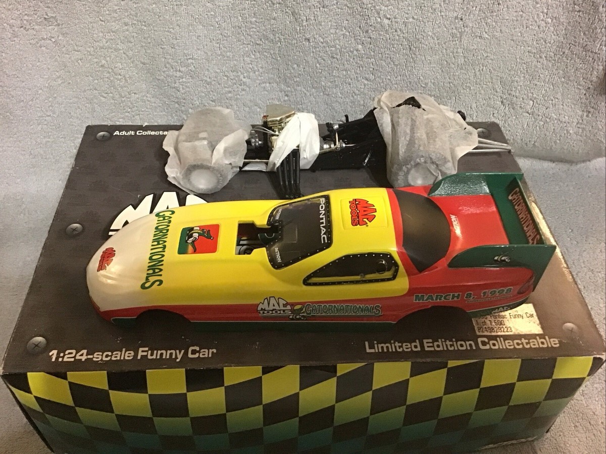 1998 Action MAC TOOLS GATORNATIONALS Pontiac Funny Car NHRA 1/24