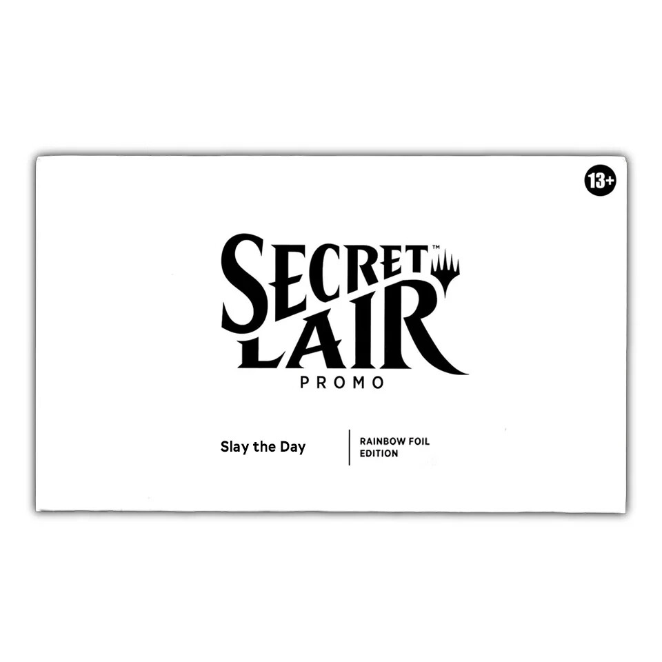 マジック：ザ・ギャザリング Secret Lair: Slay the Day MTG Secret Lair - Slay the Day FOIL - MagicCon Festival in a