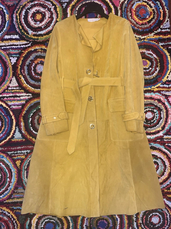 Trench coat de camurça tory burch - Imagem 2 de 4