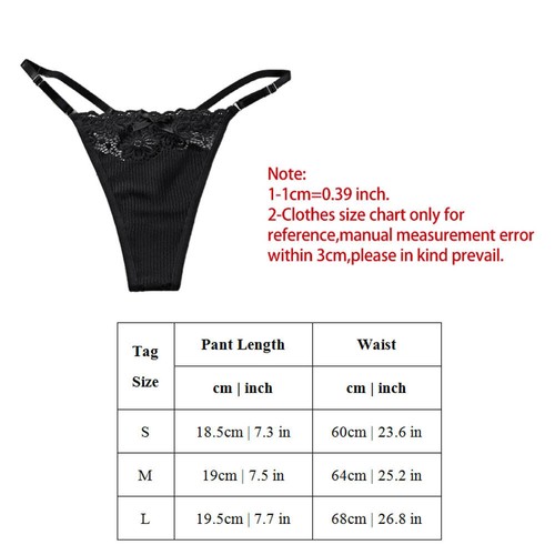 Womens Sexy Lace Lingerie G-string Thongs Briefs Underwear Lace Panties Knickers - Picture 2 of 18